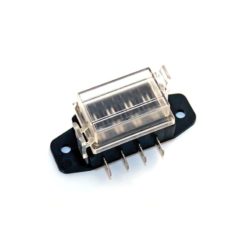 Sicherungshalter MTA 4fach flach, LxBxH - 80x27x36.5mm für Sicherungen ATO