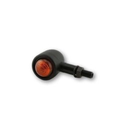 Blinker SHIN YO (Paar) OLD SCHOOL Typ 1 mit HALOGEN BIRNE in SCHWARZ/ORANG
