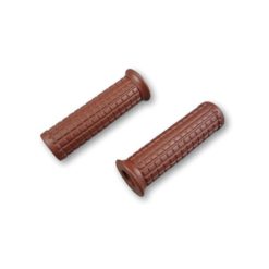 Griffe NN PRODUCTS (Paar) TPR - Soft OBLONG (Ø 25.4 x 124mm) in BRAUN (ges