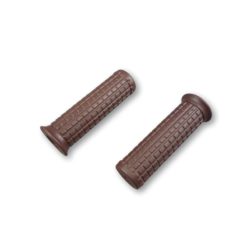 Griffe NN PRODUCTS (Paar) TPR - Soft OBLONG (Ø 25.4 x 124mm) in DUNKELBRAU