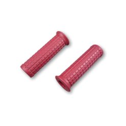 Griffe NN PRODUCTS (Paar) TPR - Soft OBLONG (Ø 25.4 x 124mm) in DUNKELROT