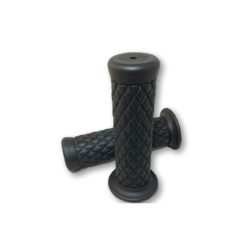 Griffe NN PRODUCTS (Paar) TPR - Soft DIAMOND (Ø 25.4 x 124mm) in SCHWARZ (