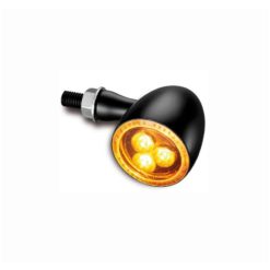 Blinker Kellermann (1 Stück) Bullet 1000 DARK mit LED in schwarz/schwarz (