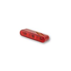 Rücklicht SHIN YO (Stück) SHORTY 2 PRO mit LED SCHWARZ/ROT zum kleben (40