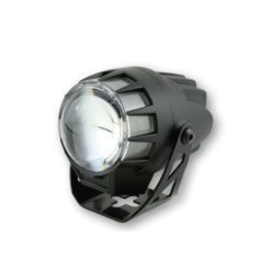 Ellipsoidscheinwerfer HIGHSIDER DUAL-STREAM aus ALU in SCHWARZ mit Power L
