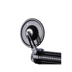 Rückspiegel motogadget (1 Stück) m-VIEW SPY aus Alu glaslos in SCHWARZ (L/