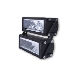 Scheinwerfer HIGHSIDER ULTIMATE-LOW/HIGH inkl. Z-Halter aus ALU in SCHWARZ