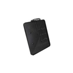 Kennzeichenrahmen HeinzBikes SLIP INN Motorrad-Format aus ALU in CHROM (au