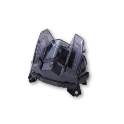 Rücklicht SHIN YO mit LED GETOENT und Reflektor in SCHWARZ zu Yamaha (E-Ho