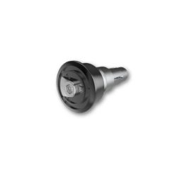 Lenkerendzapfen HIGHSIDER (Paar) ENTERPRISE-EP1 aus ALU in SCHWARZ/SILBER
