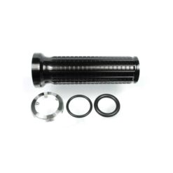 Griffe motogadget (Paar) m-grip aus Aluminium SCHWARZ für Ø 22 und 25.4mm