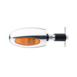 Blinker Kellermann (1 Stück) BL 1000 in Aluminium poliert/orange (Einbau a