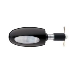 Blinker Kellermann (1 Stück) BL 1000 in Aluminium schwarz/weiss (Einbau am