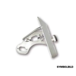 Kennzeichenhalter GENSCHER V2 in CHROM inkl. LED- Beleuchtung & Kennzeiche