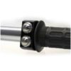 Armatur motogadget m-switch (3 Taster) aus Alu in schwarz, Tasten inox, fü