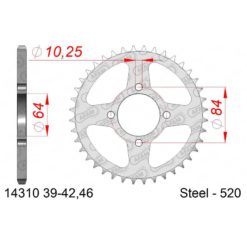 Zahnkranz AFAM Stahl 520/40Z