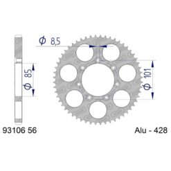 Zahnkranz AFAM Alu 428/56Z