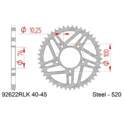 Zahnkranz AFAM RLK BST/Marchesini/Marvic/OZ Stahl 520/44Z