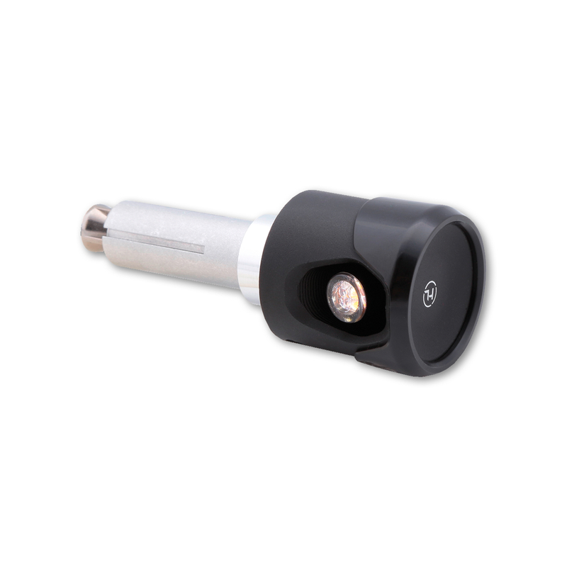 206157BS-3-4 BlinkerPositionslicht LED schwarzgetönt E-Hom