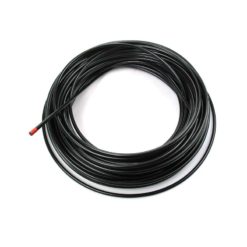 Kabelhülle (Rolle à 50 Meter / Ø 2.5x5.8mm) STABILE AUSFÜHRUNG in Schwarz