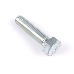Sechskantschraube M7/1 x L 30mm (DIN 933) verzinkt-blau