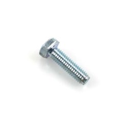 Sechskantschraube M6/1 x L 22mm (DIN 933) verzinkt-blau