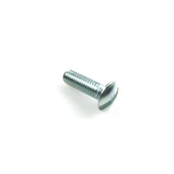 Senkschraube mit Kreuzschlitz M4/1 x L 16mm (DIN 966) verzinkt- blau