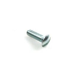 Senkschraube mit Kreuzschlitz M5/1 x L 10mm (DIN 966) verzinkt- blau