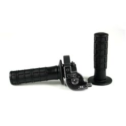 Gasdrehgriff Domino Cross/Enduro mit Eco-Rolle (Kurzgas) max. 47mm Hub, Ga