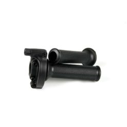 Gasdrehgriff DOMINO mit schwarzem Griff zu Monozylinder Fahrzeugen