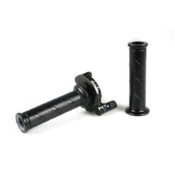 Gasdrehgriff DOMINO mit schwarzem Griff zu Monozylinder Fahrzeugen