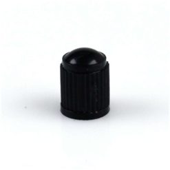 Ventildeckel TECH (1 Stück) aus Kunststoff schwarz