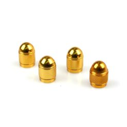 Ventildeckel SIMONI RACING (4 Stück) OVAL in GOLD