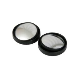 Zusatzspiegel BIKE IT (Paar) SPOT CONVEX (Ø 59mm Ø Spiegel 48mm) in SCHWAR