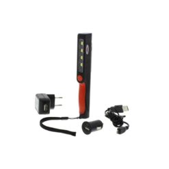 Hand- Werkstattleuchte JMP 2W COB LED mit AKKU und Ladekabel, mit Magnetpl