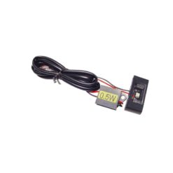 Kennzeichenbeleuchtung JMP MINI LED in SCHWARZ (18x44x12mm) (E-Homologiert