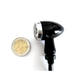 Blinker JMP (Paar) OUTLAW 3 mit 4 LED inkl. Brems & Rücklicht in SCHW-CHR/