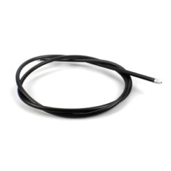 Kabelhülle NO NAME (5 x 1110mm) in SCHWARZ und Kabelendhülsen FIXFERTIG!!!