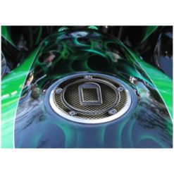 Tankcap- Protektor PRINT in carbon-look zu Kawasaki