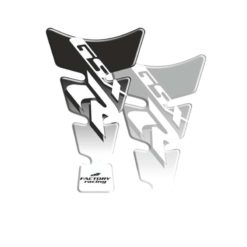 Tankprotektor PRINT SPIRIT GSX-R in schwarz (128 x 213mm)