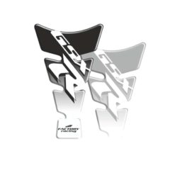 Tankprotektor PRINT SPIRIT GSX-R in silber (128 x 213mm)