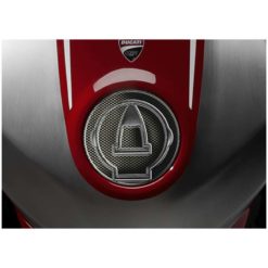 Tankcap- Protektor PRINT in carbon-look zu Ducati