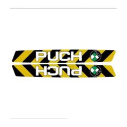 Sticker- Set PUCH HAZZARD, für Tank (links und rechts) zu Maxi Rahmen