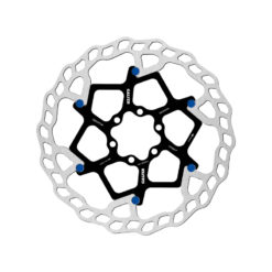 Bremsscheibe Galfer Bike wave, schwimmend 180mm blaue Pins