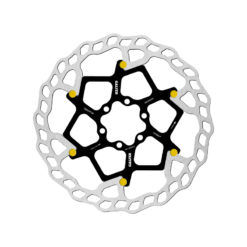 Bremsscheibe Galfer Bike wave, schwimmend 180mm goldene Pins