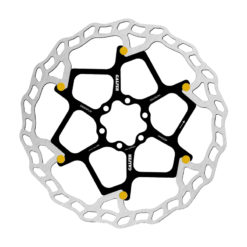 Bremsscheibe Galfer Bike wave, schwimmend 203mm goldene Pins