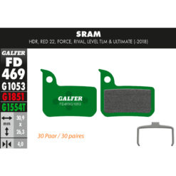 Bremsbeläge Galfer Bike PRO 30 Paar (SRAM)