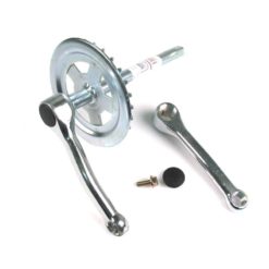 Tretachse komplett PIAGGIO 4-KANT mit Tretkurbeln für Ciao (ab Jg. 1999) (