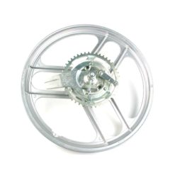 Rad PONY 17 Zoll HINTEN in SILBER (aus Guss) zu GTX/Post (P2245S)