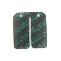 Membranplättchen POLINI aus CARBON (2 Set's a' 2 Stärken) BLAU 0.30mm / GR